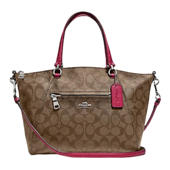 Coach Handbags - Coach Prairie Signature Satchel